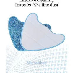 3-pack ångmoppkuddar, ångmoppduk ångmopputbyteskudde, moppkudde, ångmoppkudde kompatibel