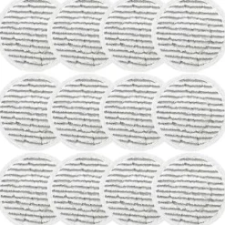 12-pack S7001 Ersättningsmoppdynor för Shark S7001 S8201 S7000AMZ S7000 S7001T S7005 S7020 Serien Ångmoppdynor, Ånga och Skrubb A