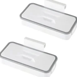 2-pack Sopbehållare, Förvaringsställ, Garderob Papperskorg