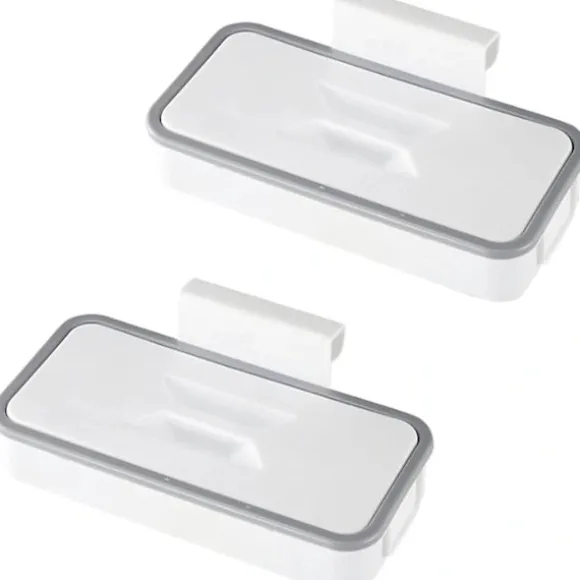 2-pack Sopbehållare, Förvaringsställ, Klädkammare Papperskorg