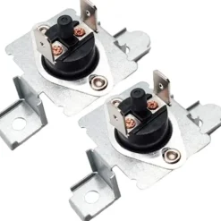 2-pack Universal Torktumlare Tillbehör Termostat Höghållfast Plast Metall