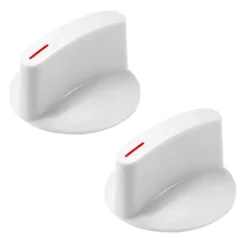 2-pack WH1X2721 Torktumlarknapp, Ersättning för Hotpoint GE Torktumlare [DB] White