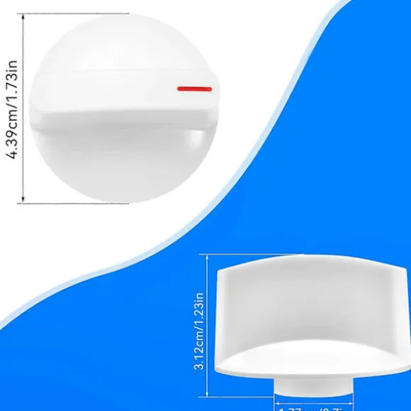 2-pack WH1X2721 Torktumlarvred, ersättning för Hotpoint GE torktumlare