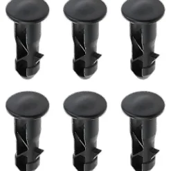 Par Gångjärnsbultar Gångjärnstappar För Soptunnalock Passar 240/120/100/60l Utomhussoptunnor, 65mm [BR]