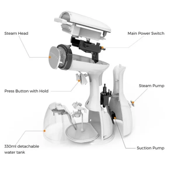 Plagg Steamers Handhållen Tyg Steamer Snabb Värme Plagg Steamer