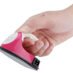 {PL}Bärbart Mini Ångstrykjärn för Kläder DIY Konst och Hantverk