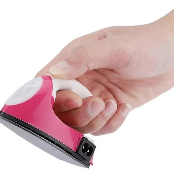 {PL}Bärbart Mini Ångstrykjärn för Kläder DIY Konst och Hantverk