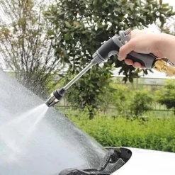 {PL}Turbowasher - Kraftfull högtryckstvätt för alla trädgårdsslangar 1 set (FMY)