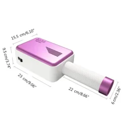 Portabel Elektrisk Torktumlare Multifunktionell, Kan Torka Kläder Även Under Regniga Dagar, Och Kan Tidsinställas Purple