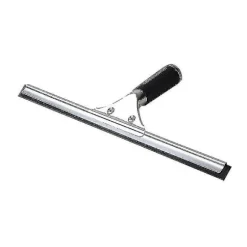 Professionell fönsterraka i rostfritt stål med blad 35 cm/14 tum