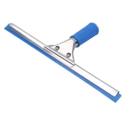 Professionell fönsterraka, fönsterskrapa, duschskrapa i silikon, golvskrapa med handtag, gummiskrapa, fönsterskrapa med blad 35 cm