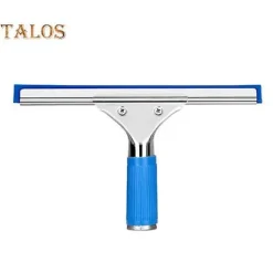 Professionell fönsterskrapa med gummiläpp, långt handtag, badrumsdusch, fönstertorkare, glasrengöringsverktyg_Särskilda gåvor blue 25cm
