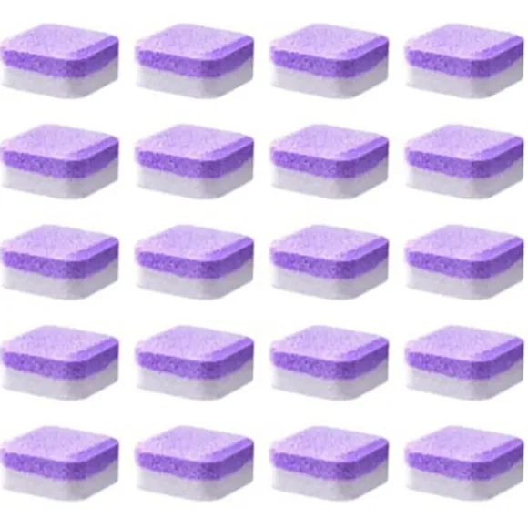 Rengöringstabletter för tvättmaskiner Lila 16 ST-16 ST Purple 16PCS-16PCS
