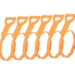 Rensrörsrensare Avloppsrör Avloppskrok Avloppsrensningsverktyg Orange Plast
