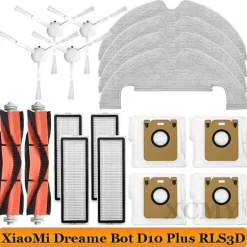 Reservdelar till Xiaomi Dreame Bot D10 Plus Rls3d Robotdammsugare