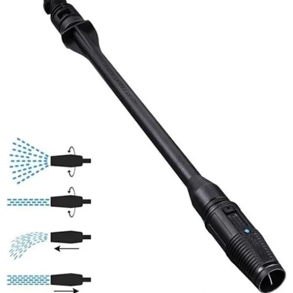 ®Rising FF Kärcher Högtryckstvättlans - Justerbart Munstycke - Hög Effektivitet - Svart