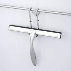 Rostfritt stål duschskrapa, duschskrapa 25 cm utan