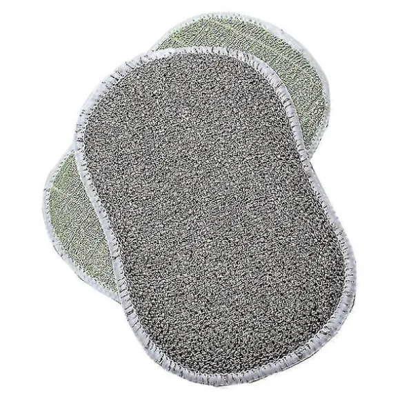 Set med 6 Bambu Mikrofiberdukar för Fönster Speglar Kakel Karosseri Mikrofiber Bambu Glas-jie