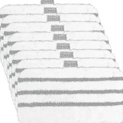 Set om 8 för Black And Decker Fsmp20 Ångmopp för Black Decker Fsm1630, Fsm1616, Fsmh13e5, Fsm1321 [BR]