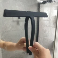 Silikonblad och krok duschfönsterraka 22,8 cm bred