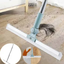 Silikonskrapa för badrumsgolv, blå, 52 cm