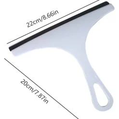 Silikonskrapa för dusch, duschskrapa, duschskrapa, duschdragskrapa, för fönster, glas, duschdörr, bilvindruta, kraftig fönsterrengörare,