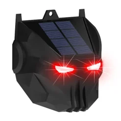 Solcellsdriven Blinkande Djuravskräckare (2-Pack) - Håll Skadedjur Borta med Solenergi