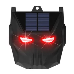 Solcellsdriven Blinkande Djuravskräckare (2-Pack) - Håll Skadedjur Borta med Solenergi