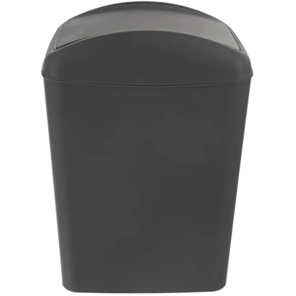 Soptunna 10L mörkgrå med tippbart lock