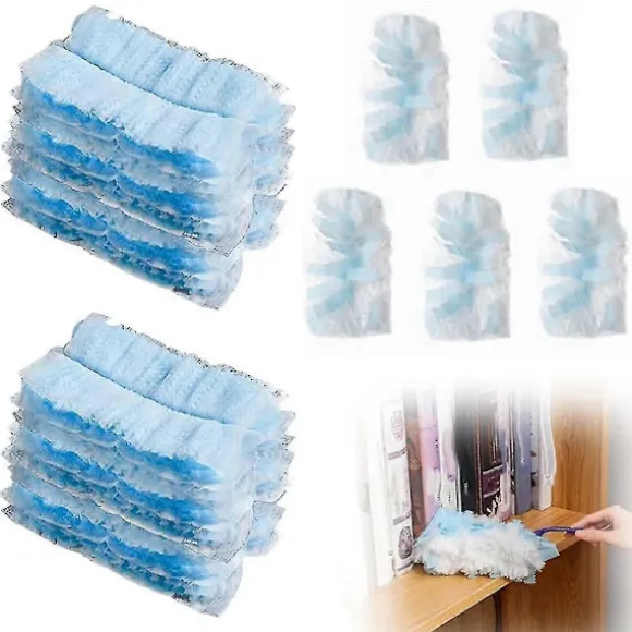 (Specialerbjudande) 30-pack Dammtorkar Refiller, Engångs Dammtorkar Refiller Kompatibla med Swiffer Duster