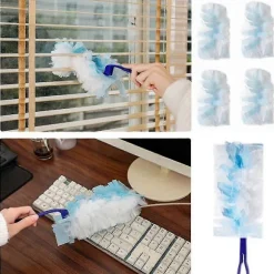(Specialerbjudande) 30-pack Dammtorkar Refiller, Engångs Dammtorkar Refiller Kompatibla med Swiffer Duster