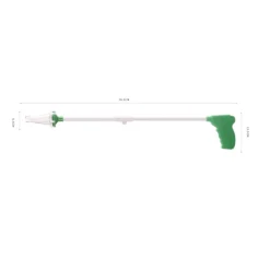 Spindelfångare, Extra lång insektsfångare med handtag för säker och humant avlägsnande av spindlar och insekter folding green 78.5cm