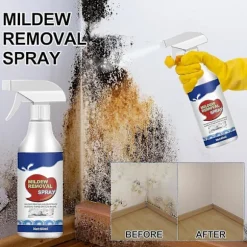 Spray för mögeltvätt, Spray för mögelborttagning, Avkalkningsspray för badrum, Lämplig för väggar, kakel, golv, diskhoar, badkar och toaletter[D] 2Pcs | Fyndiq