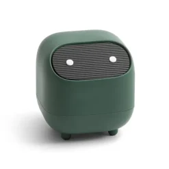 Söt mini skrivbords papperskorg, trycklock - kreativt vacker