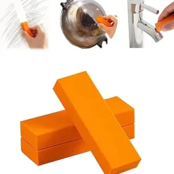Stainless Steel Scratch Eraser Kit, Kitchen Magic Cleaning Eraser, Removes Residue, Water Marks and Grease from Appliances