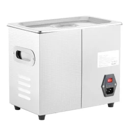 SucceBuy 3L Ultraljudstvätt SUS304 Rostfritt stål, Digital Timer för Värmare, Professionell Ultraljudsrengörare för Smycken