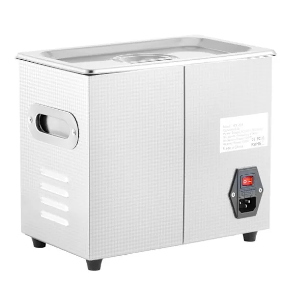 SucceBuy 3L Ultraljudstvätt SUS304 Rostfritt stål, Digital Timer för Värmare, Professionell Ultraljudsrengörare för Smycken