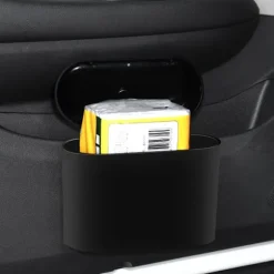 (Svart) Einesin Liten Bil Soppa, Bil Soppa med Lock,
