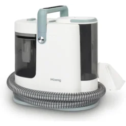 Textiltvättare för varmt vatten och ånga - H.KOENIG TWT99 - 1700 W - 2 borstar vitt och blått