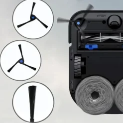 Tillbehörssats kompatibel med Deebot X2 Omni reservdelar huvudborste, sidoborstar, filter, mo