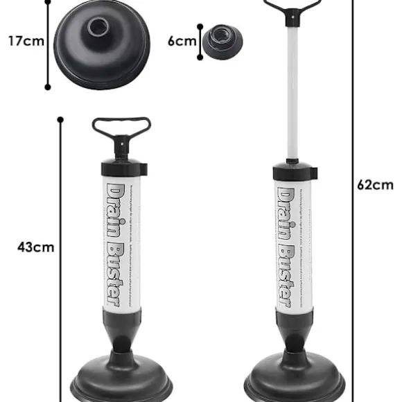 Toalettproppset Luftpump Avloppsrensare Avloppsrensare T