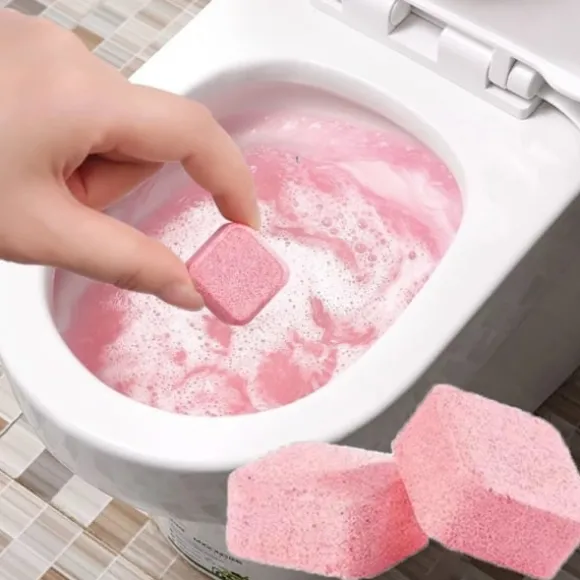 Toalettstädning BrusTablett ROSA pink