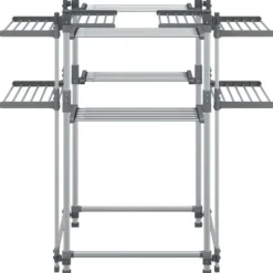 Torkställ 107x107x120 cm aluminium