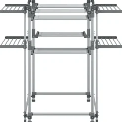Torkställ 107x107x120 cm aluminium