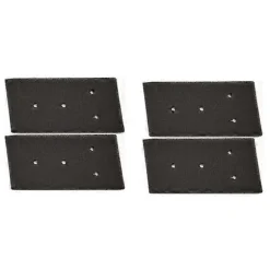 Torktumlare Filter 4-pack - Whirlpool 481010716911 - Svart - Effektiv luddavlägsning, enkel installation