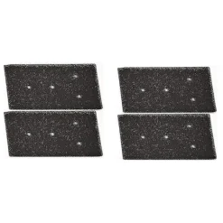 Torktumlare filter 4-pack Whirlpool 481010716911 Black