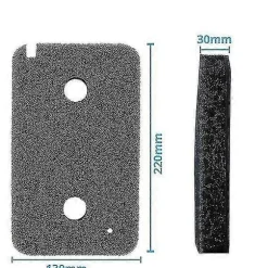 Torktumlare skumfilter 4-pack svart 9499230 svart [BR]