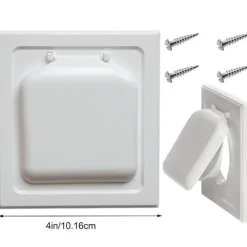 Torktumlare Ventilationslock Dubbeldörr Torktumlare Cover NO-PEST VENT