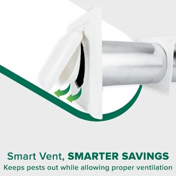 Torktumlare Ventilationslock Dubbeldörr Torktumlare Cover NO-PEST VENT