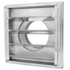 Torktumlare Ventilationsskydd 4 Tum Fyrkantigt 304 Rostfritt Stål Exteriör Utomhus Väggventilationsskydd med Nylon Mesh för att Hålla Regn Snö Vind Eller Fåglar Ute | Fyndiq